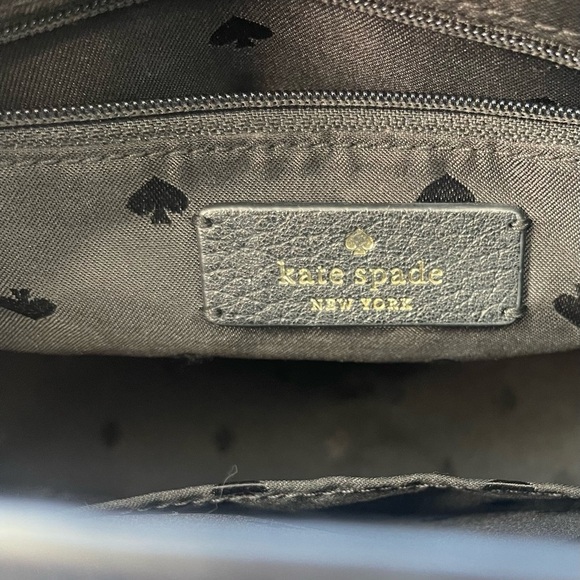 Black Kate Spade Leila Medium Backpack Purse - Picture 5 of 6